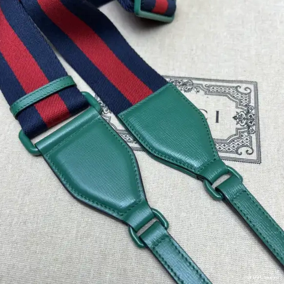 First bag ru Gucci small shoulder Horsebit 1955 bag 0616